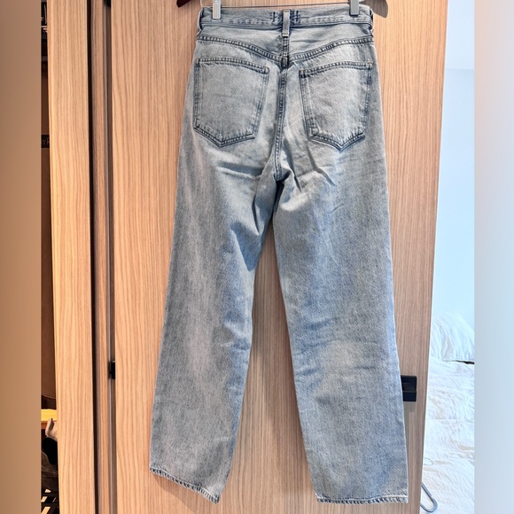 Agolde cross cross light blue jeans in size 26. - Picture 5 of 6
